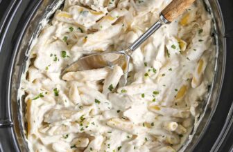 Crock Pot Chicken Alfredo – Spend With Pennies