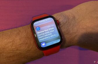 My first Vitals notification on Apple Watch was right on the money