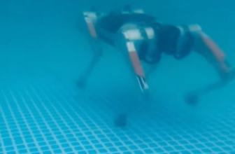This underwater dog robot comes with its own horror soundtrack