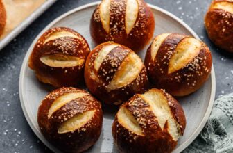 Homemade Pretzel Rolls