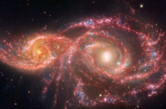 Hubble and Webb Team Up to Reveal ‘Bloody Eyes’ Glaring at Earth