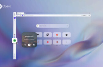 Spotify is now the default music player in the Opera One browser