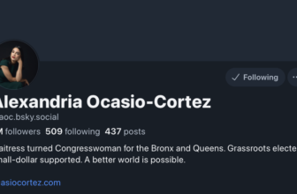 US representative Alexandria Ocasio-Cortez is the first Bluesky user with a million followers