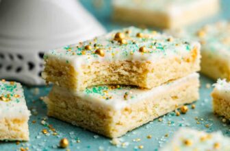 Sugar Cookie Bars – The Stay At Home Chef