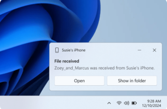 Microsoft Enables iPhone-to-Windows File Sharing for Insiders