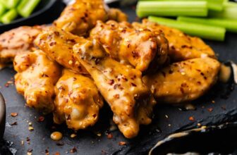 Bang Bang Chicken Wings – The Stay At Home Chef