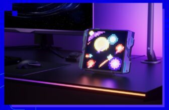 Add a Little Nostalgia to Your Desk With These Customizable Pixel Art Lights