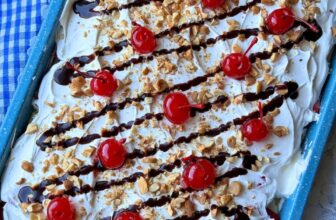 BANANA SPLIT CAKE – The Southern Lady Cooks