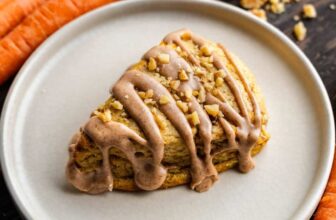 Carrot Cake Scones – The Stay At Home Chef
