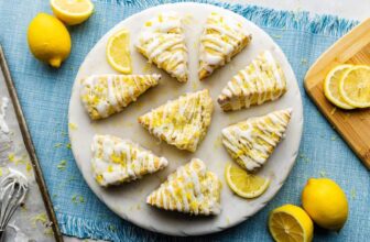 Lemon Scones – The Stay At Home Chef