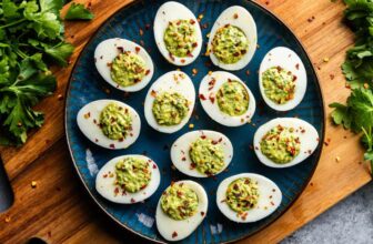 Chimichurri Deviled Eggs – The Stay At Home Chef