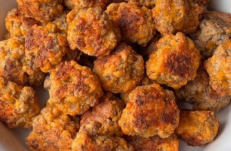 SAUSAGE BALLS CLASSIC RECIPE – The Southern Lady Cooks