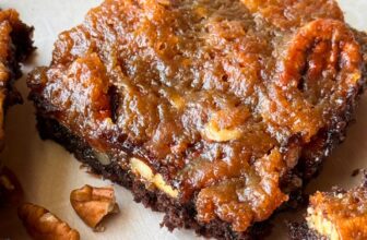 PECAN PIE BROWNIES – The Southern Lady Cooks