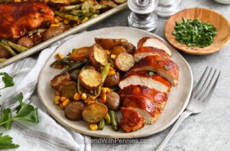 Sheet Pan BBQ Chicken
